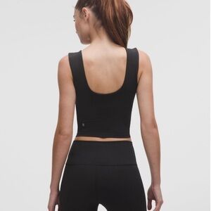 NWT Lululemon Wunder Train Wide-Strap Tank Top B-D Cups Size 2 Black